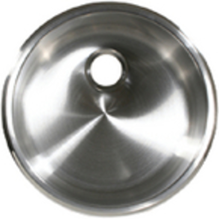 SCANDVIK Cylindrical Sink; Mirror Finish; 11-5/8" 10242